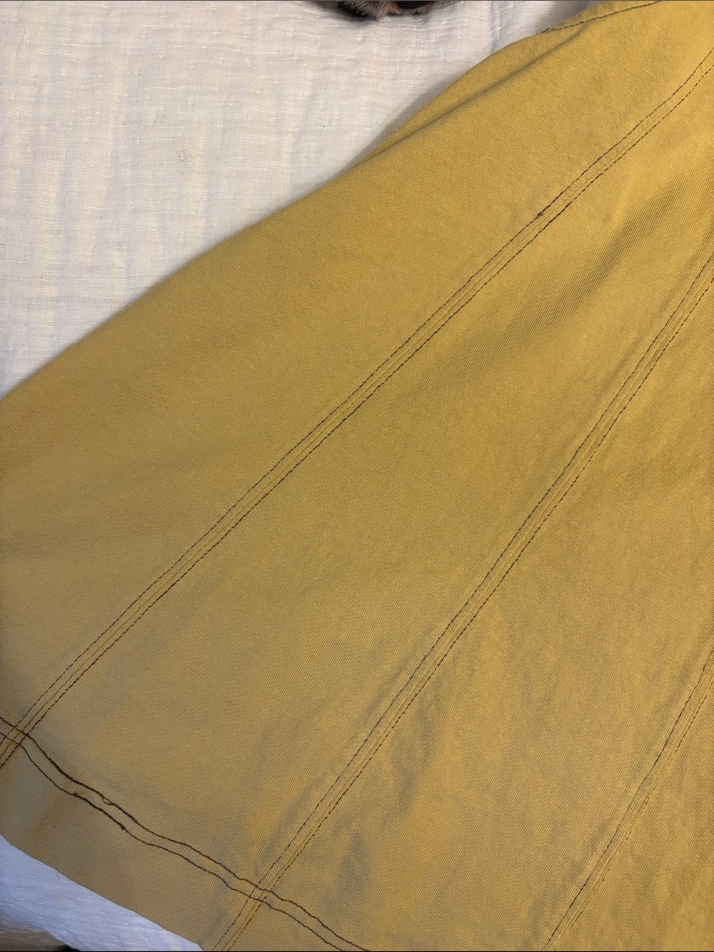 Boho Tank Set in Mustard - Picture 4 of 5